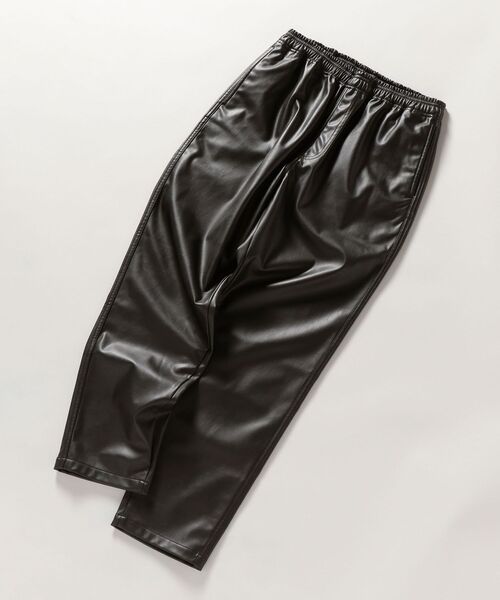 MACOBER（マコバ）の「【WEB限定/SHIPS別注】MACOBER: フェイクレザー シェフ パンツ（その他パンツ・メンズ・ブラック・SMALL/MEDIUM/LARGE）」の13枚目の写真