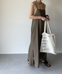 y/m by misato | チャイナボタンキャミワンピース(ワンピース)