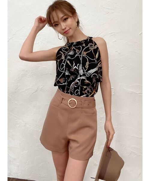 RESEXXY（リゼクシー）の「スカーフ柄ブラウス（シャツ/ブラウス・レディース・ホワイト/ブラック・FREE）」の20枚目の写真