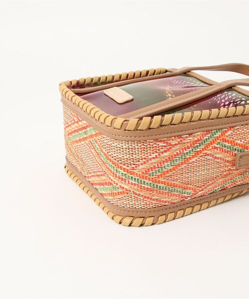 PROTCOL(プロトコル)の「【PROTCOL】2Way PVCミニトート(トートバッグ・レディース・ベージュ/ブルー/グリーン・FREE)」の5枚目の写真