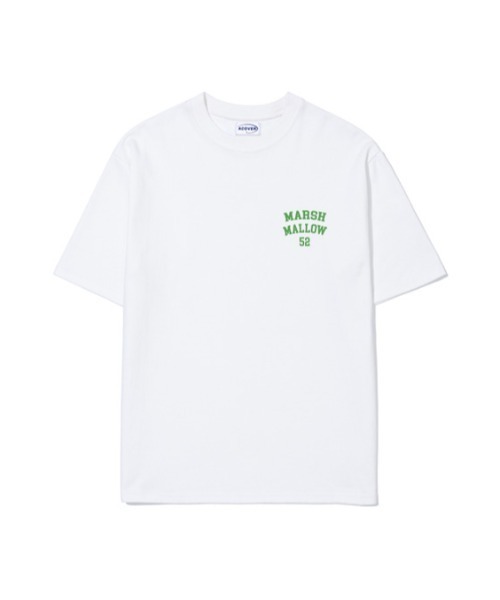 ACOVER(オコボ)の「『ACOVER/オコボ』MARSH MALLOW BEAR T-SHIRTS/バックグラフィック アーチベアロゴ 半袖Tシャツ(Tシャツ/カットソー・レディース・ホワイト/ライトブルー/ブラック/イエロー・M)」の15枚目の写真