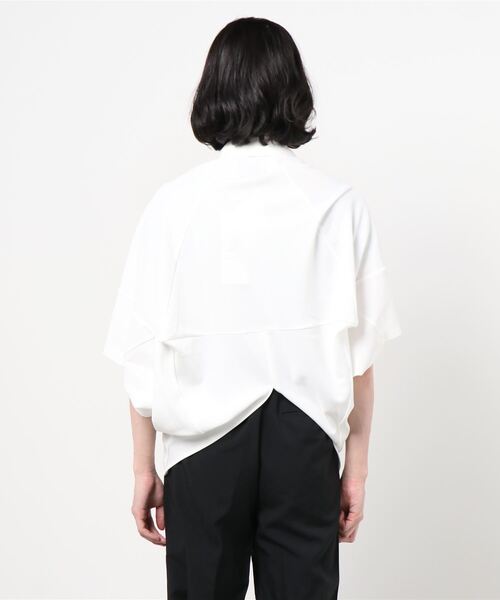 ANREALAGE（アンリアレイジ）の「ANREALAGE(アンリアレイジ) “OCTAHEDRON”ポロシャツ（ポロシャツ・メンズ・ホワイト・46）」の2枚目の写真