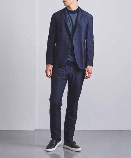 UNITED ARROWS（ユナイテッドアローズ）の「＜UNITED ARROWS "COZY"＞ デニムライク シングル 2ボタン ジャケット（テーラードジャケット・メンズ・ネイビー・SMALL/MEDIUM/LARGE/X-LARGE）」の3枚目の写真