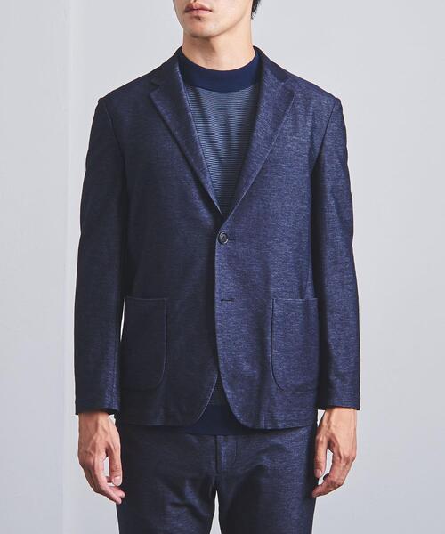 UNITED ARROWS（ユナイテッドアローズ）の「＜UNITED ARROWS "COZY"＞ デニムライク シングル 2ボタン ジャケット（テーラードジャケット・メンズ・ネイビー・SMALL/MEDIUM/LARGE/X-LARGE）」の9枚目の写真