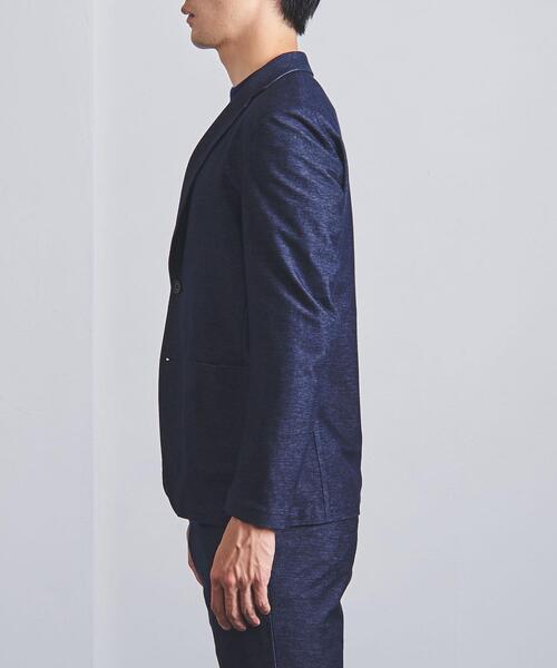UNITED ARROWS（ユナイテッドアローズ）の「＜UNITED ARROWS "COZY"＞ デニムライク シングル 2ボタン ジャケット（テーラードジャケット・メンズ・ネイビー・SMALL/MEDIUM/LARGE/X-LARGE）」の10枚目の写真