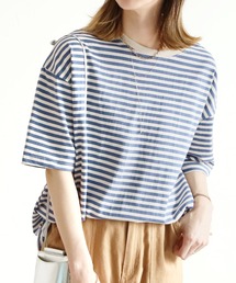 ボーダー半袖Tシャツ