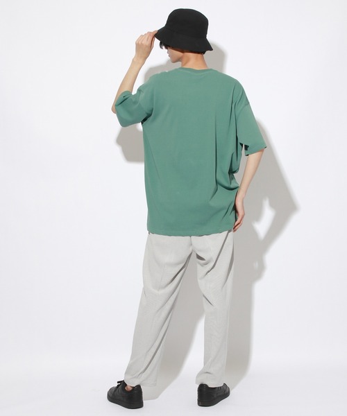 PBLIM（ページボーイリム）の「【PAGEBOYLIM】サテンロゴT（Tシャツ/カットソー・レディース・オフホワイト/グリーン・MEDIUM/LARGE）」の20枚目の写真