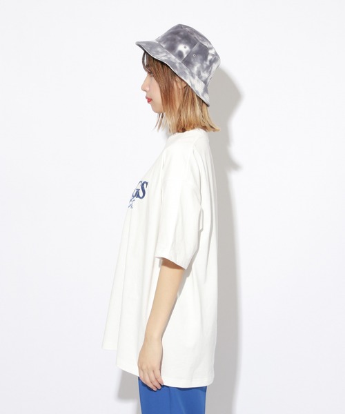 PBLIM（ページボーイリム）の「【PAGEBOYLIM】サテンロゴT（Tシャツ/カットソー・レディース・オフホワイト/グリーン・MEDIUM/LARGE）」の11枚目の写真