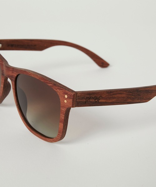Proof Eyewear(プルーフアイウェア)の「Proof Eyewear/プルーフアイウェア ONTARIO(サングラス・メンズ・ブラック/ダークブラウン/ブラウン・FREE)」の17枚目の写真