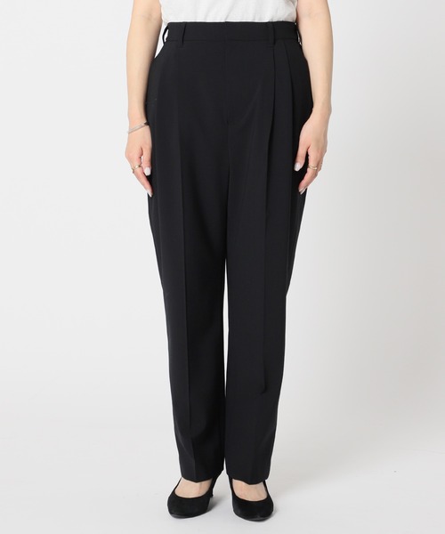 JOURNAL STANDARD（ジャーナルスタンダード）の「TW2タックスラックスパンツ◆（スラックス・レディース・ブラック/ベージュ・36/38）」の15枚目の写真