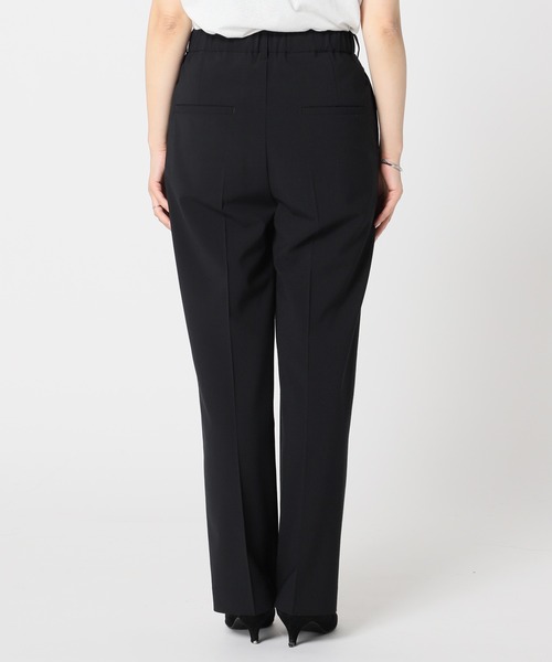 JOURNAL STANDARD（ジャーナルスタンダード）の「TW2タックスラックスパンツ◆（スラックス・レディース・ブラック/ベージュ・36/38）」の12枚目の写真