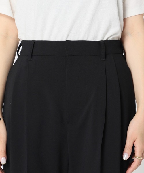 JOURNAL STANDARD（ジャーナルスタンダード）の「TW2タックスラックスパンツ◆（スラックス・レディース・ブラック/ベージュ・36/38）」の7枚目の写真