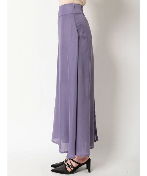 EVRIS（エヴリス）の「バックスリットロングスカート（スカート・レディース・グリーン/その他1/パープル・FREE）」の18枚目の写真