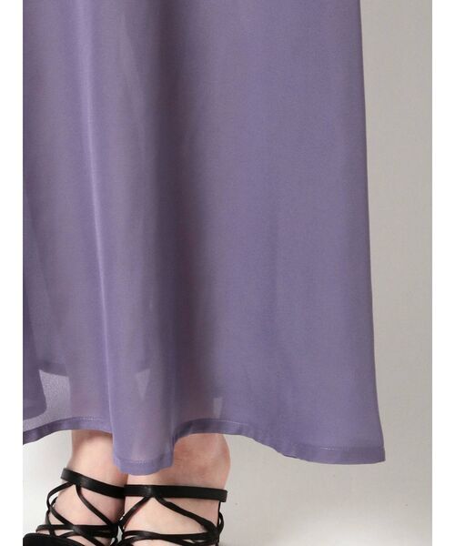 EVRIS（エヴリス）の「バックスリットロングスカート（スカート・レディース・グリーン/その他1/パープル・FREE）」の22枚目の写真