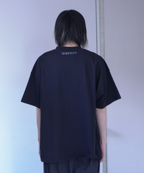 Whinny（ホワイニー）の「Whinny/みつごちゃん（Tシャツ/カットソー・レディース・ブラック/ブルー・FREE）」の22枚目の写真