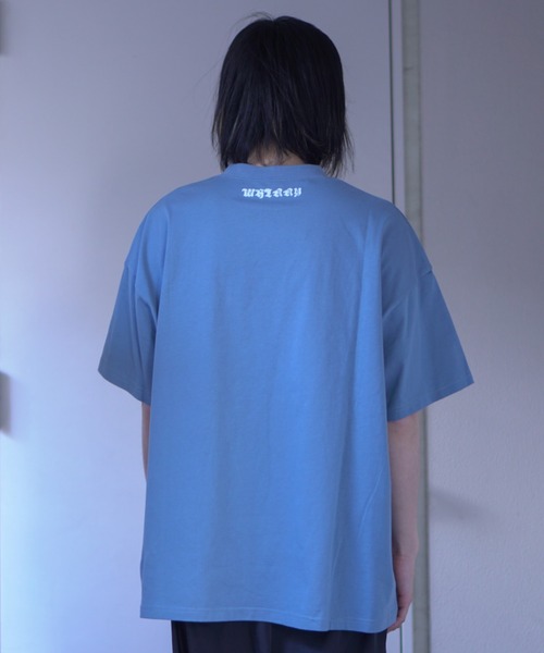 Whinny（ホワイニー）の「Whinny/みつごちゃん（Tシャツ/カットソー・レディース・ブラック/ブルー・FREE）」の19枚目の写真