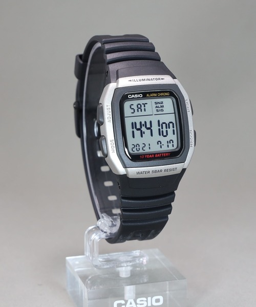 CASIO(カシオ)の「CASIO Collection / W-96H-1AJH(デジタル腕時計・メンズ・ブラック・FREE)」の11枚目の写真