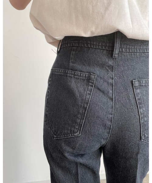 MLI'A（エムリア）の「センタースリットデニムパンツ（デニムパンツ・レディース・ブラック/インディゴブルー/ブルー系その他・FREE）」の19枚目の写真