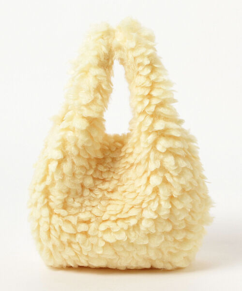 Ray BEAMS(レイビームス)の「Ray BEAMS / カラー ボア バッグ(トートバッグ・レディース・イエロー/ミント/ラベンダー・ONE SIZE)」の8枚目の写真