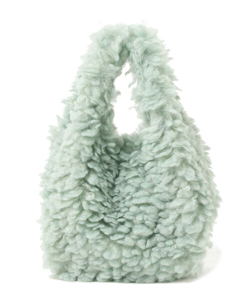 Ray BEAMS(レイビームス)の「Ray BEAMS / カラー ボア バッグ(トートバッグ・レディース・イエロー/ミント/ラベンダー・ONE SIZE)」の12枚目の写真