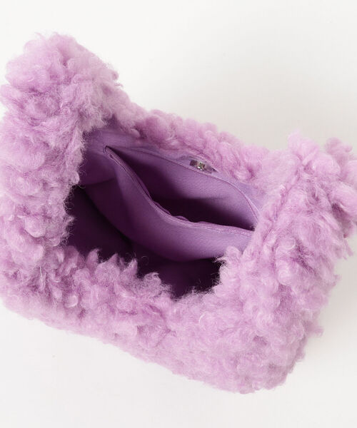 Ray BEAMS(レイビームス)の「Ray BEAMS / カラー ボア バッグ(トートバッグ・レディース・イエロー/ミント/ラベンダー・ONE SIZE)」の16枚目の写真