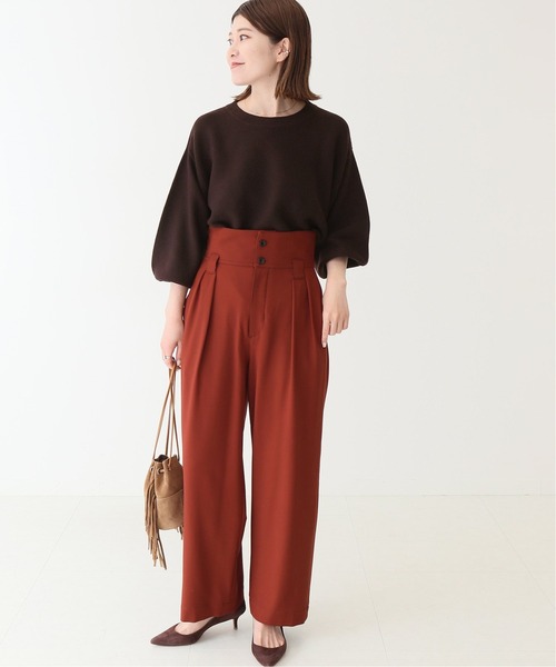 Spick and Span ストレッチスキニーパンツ40　タグ付き試着のみ 未使用 24AW Spick and Span スピック＆スパン シルキードレープ