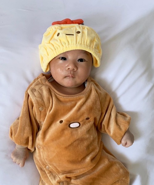 子供服　ベビー　キッズ　画像1枚目、2枚目まとめ売り BITZ】蛍ドット柄ノースリーブロンパース | ロンパース