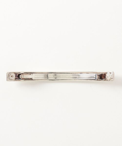 BEAVER（ビーバー）の「ubu/ウブ　HAIR CLIP LONG　バレッタ（バレッタ/ヘアクリップ・レディース・シルバー・FREE）」の2枚目の写真