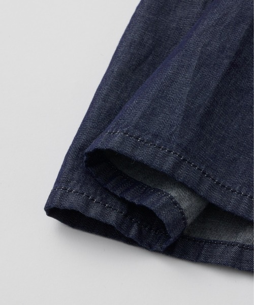 Libra Cue(リブラ キュー)の「キルティングデニムワンピース(ワンピース・レディース・ネイビー・FREE)」の3枚目の写真