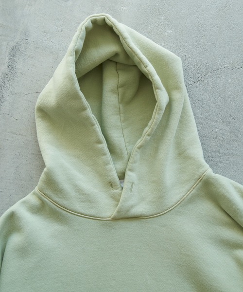 note et silence （ノートエシロンス）の「◇et sort.コールドダイ裏毛パーカー（スウェット・レディース・オレンジ/アイボリー/ミント・FREE）」の19枚目の写真