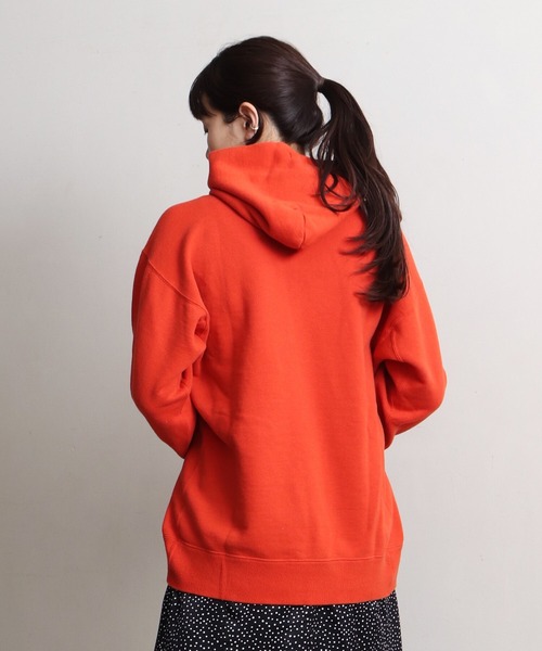 note et silence （ノートエシロンス）の「◇et sort.コールドダイ裏毛パーカー（スウェット・レディース・オレンジ/アイボリー/ミント・FREE）」の20枚目の写真