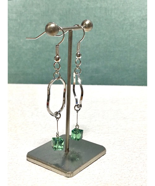 tone(トーン)の「【Le soleil】フープ スワロフスキーピアス(MA)(ピアス(両耳用)・レディース・その他・FREE)」の3枚目の写真
