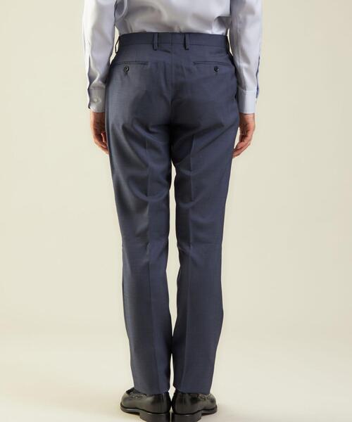 green label relaxing(グリーンレーベルリラクシング)の「<green label relaxing>PLEASURE ピンヘッド MF 1P スーツパンツ(スーツパンツ・メンズ・ダークグレー/ネイビー・76cm/80cm/72cm/84cm/92cm/88cm)」の5枚目の写真