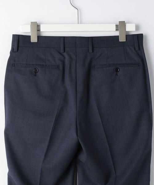 green label relaxing(グリーンレーベルリラクシング)の「<green label relaxing>PLEASURE ピンヘッド MF 1P スーツパンツ(スーツパンツ・メンズ・ダークグレー/ネイビー・76cm/80cm/72cm/84cm/92cm/88cm)」の10枚目の写真