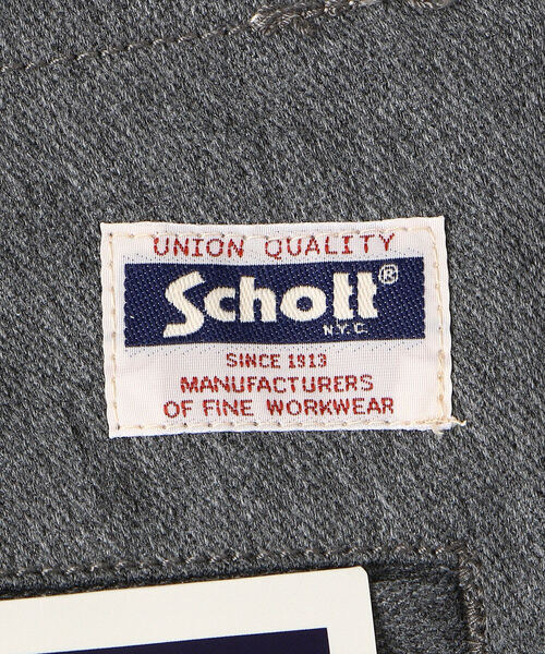 schott(ショット)の「Schott/ショット/TC WORK PANTS/ワークパンツ(その他パンツ・メンズ・ブラック/ダークブラウン/グレー/カーキ/グリーン・SMALL/MEDIUM/LARGE/X-LARGE)」の11枚目の写真