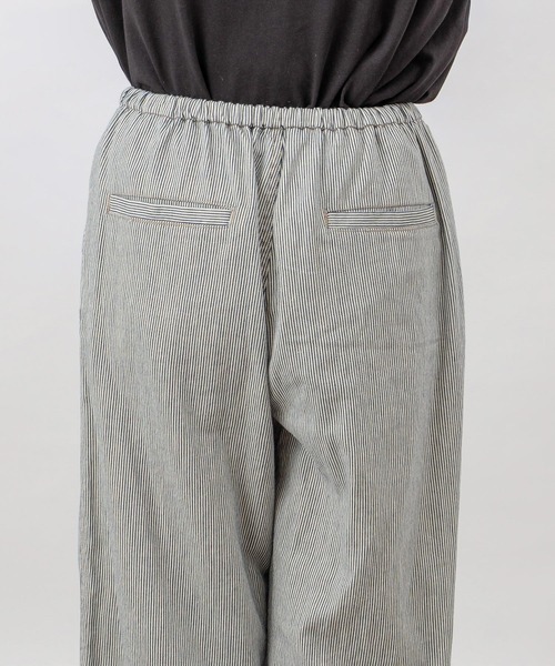 PUAL CE CIN(ピュアルセシン)の「綿ヘンプヒッコリーパンツ(その他パンツ・レディース・オフホワイト/ベージュ/チャコールグレー・FREE)」の13枚目の写真