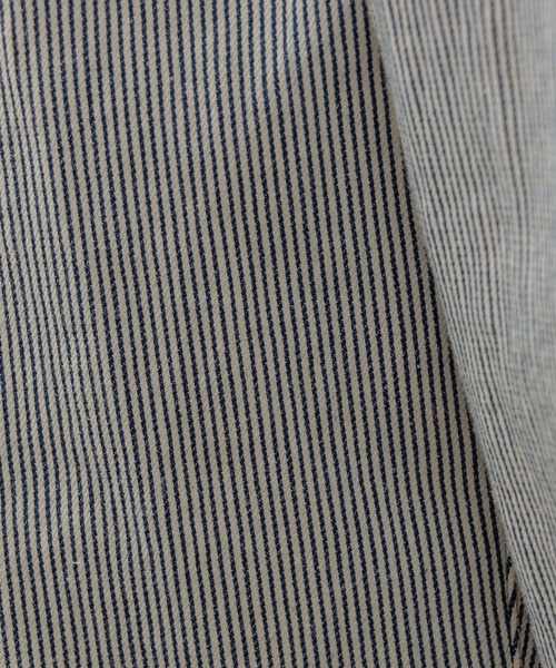 PUAL CE CIN(ピュアルセシン)の「綿ヘンプヒッコリーパンツ(その他パンツ・レディース・オフホワイト/ベージュ/チャコールグレー・FREE)」の5枚目の写真