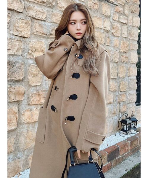 RESEXXY（リゼクシー）の「ダッフルコート（ダッフルコート・レディース・ブラック/ベージュ/その他1・FREE）」の10枚目の写真