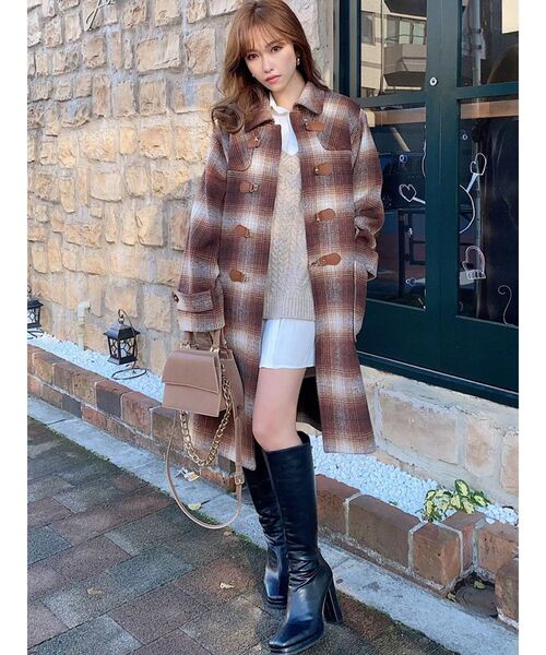 RESEXXY（リゼクシー）の「ダッフルコート（ダッフルコート・レディース・ブラック/ベージュ/その他1・FREE）」の17枚目の写真