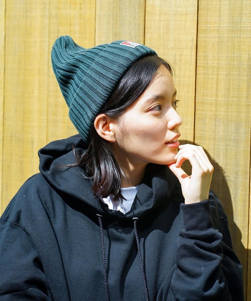 BEEDEN ビーニー ニット帽 BEEDEN（ビーデン）の「BASIC KNIT BEANIE（ニットキャップ/ビーニー