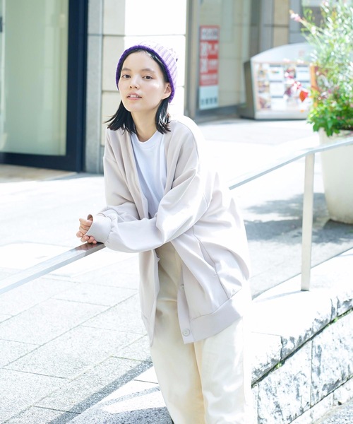 BEN DAVIS（ベンデイビス）の「【BEN DAVIS/ベンデイビス】コットンニットキャップ ビーニー（ニットキャップ/ビーニー・メンズ・ホワイト/チャコールグレー/ブラック/ダークグリーン/ベージュ/ネイビー/グレー/イエロー/ライトブラウン/スミクロ/ワイン/レッド・FREE）」の14枚目の写真