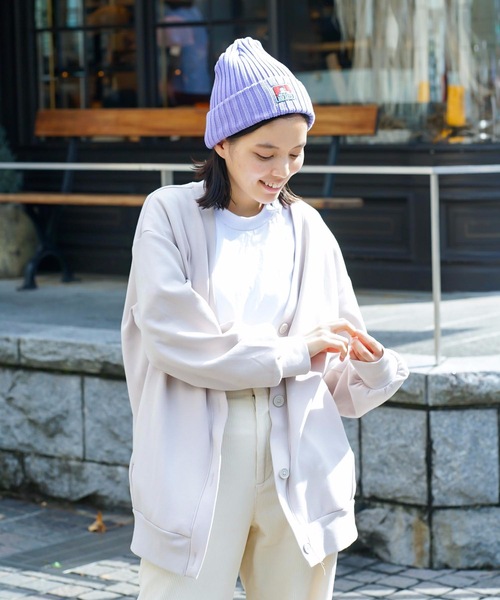 BEN DAVIS（ベンデイビス）の「【BEN DAVIS/ベンデイビス】コットンニットキャップ ビーニー（ニットキャップ/ビーニー・メンズ・ホワイト/チャコールグレー/ブラック/ダークグリーン/ベージュ/ネイビー/グレー/イエロー/ライトブラウン/スミクロ/ワイン/レッド・FREE）」の20枚目の写真