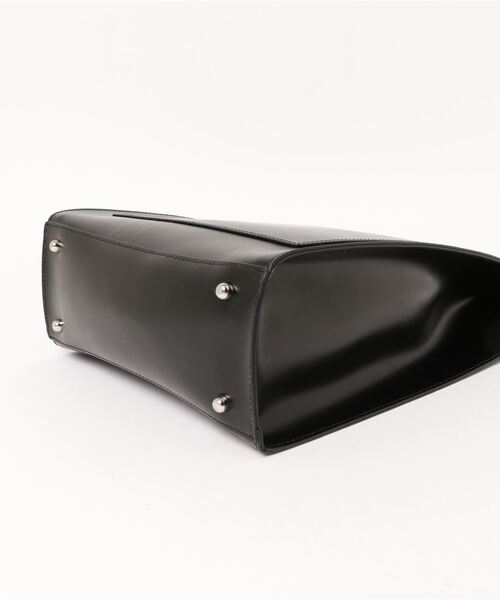 YAHKI（ヤーキ）の「#【YAHKI/ヤーキ】スクエアレザートートバッグ（トートバッグ・レディース・ブラック/ベージュ・FREE）」の10枚目の写真