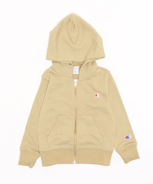 Champion(チャンピオン)の「【WEB限定】Champion/ チャンピオン KIDS ZIP HOOD SWEAT(パーカー・キッズ・ブラック/ベージュ/チャコールグレー/グレー・130/120/110/140/100/150)」の4枚目の写真