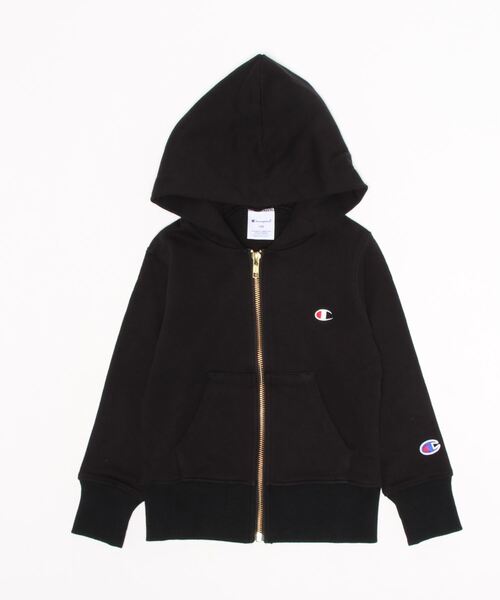 Champion(チャンピオン)の「【WEB限定】Champion/ チャンピオン KIDS ZIP HOOD SWEAT(パーカー・キッズ・ブラック/ベージュ/チャコールグレー/グレー・130/120/110/140/100/150)」の2枚目の写真
