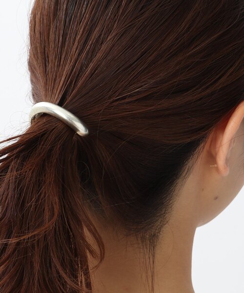 UNTITLED（アンタイトル）の「◆マットメタルポニーフック（その他ヘアアクセサリー・レディース・シルバー/ゴールド・00）」の4枚目の写真