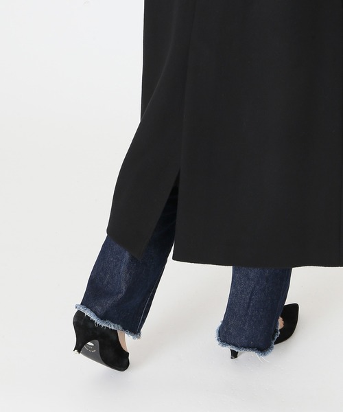 JOURNAL STANDARD（ジャーナルスタンダード）の「スーパーエクストラファインウールテーラードコート◆（ダウンジャケット/コート・レディース・ブラック/ベージュ/グレー・S/M）」の5枚目の写真