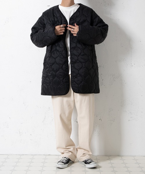 PairPair（ペアペア）の「キルティングライナー(ユニセックス)（その他アウター・レディース・ブラック/カーキ/アイボリー・MEDIUM/LARGE）」の5枚目の写真