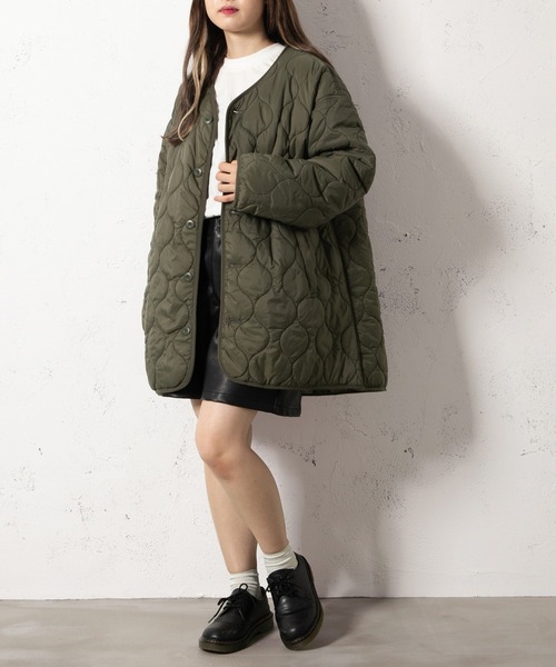 PairPair（ペアペア）の「キルティングライナー(ユニセックス)（その他アウター・レディース・ブラック/カーキ/アイボリー・MEDIUM/LARGE）」の18枚目の写真