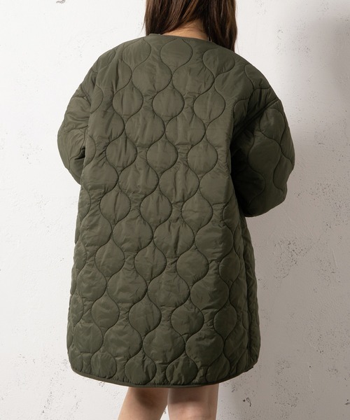 PairPair（ペアペア）の「キルティングライナー(ユニセックス)（その他アウター・レディース・ブラック/カーキ/アイボリー・MEDIUM/LARGE）」の6枚目の写真